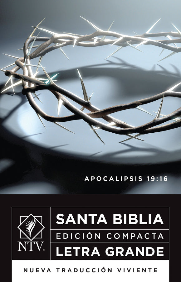 Santa Biblia NTV, Edición compacta letra grande, Apocalipsis 19:16 (Letra Roja, SentiPiel) (Spanish Edition)