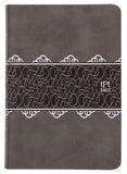 The Passion Translation New Testament, Charcoal (Compact Edition, Imitation Leather) – Compact Bible with Psalms, Proverbs, and Song of Songs, Makes a Great Gift for Confirmation, Holidays, and More Imitation Leather