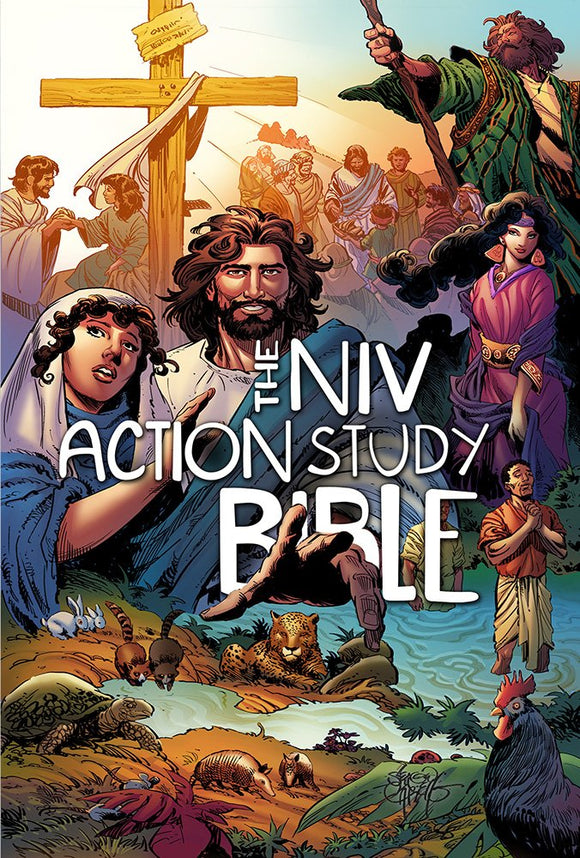 The NIV, Action Study Bible (Action Bible Series) Hardcover