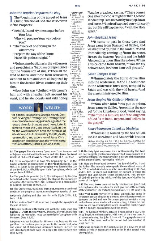 NKJV, Spirit-Filled Life Bible, Third Edition, Leathersoft, Brown, Red Letter Edition, Comfort Print: Kingdom Equipping Through the Power of the Word Imitation Leather