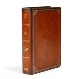 CSB Ancient Faith Study Bible--soft leather-look, tan (indexed)