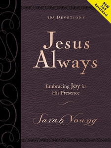 Jesus Always Large Print Deluxe Leathersoft