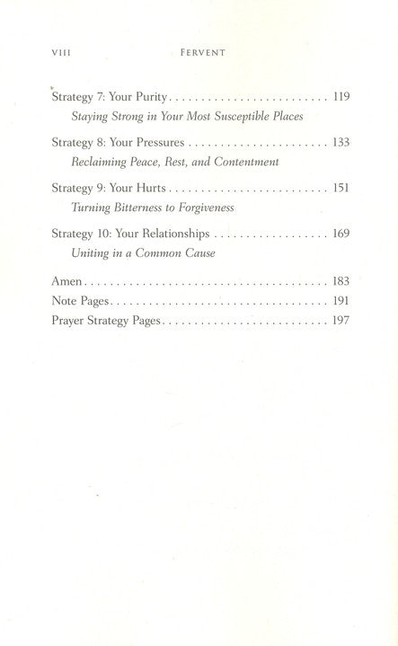 Fervent: A Woman's Battle Plan for Serious, Specific, and Strategic Prayer - Priscilla Shirer