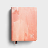 One Step Closer - NLT Bible - Pink Watercolor LeatherLike