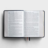 One Step Closer - NLT Bible - NavyLeatherLike